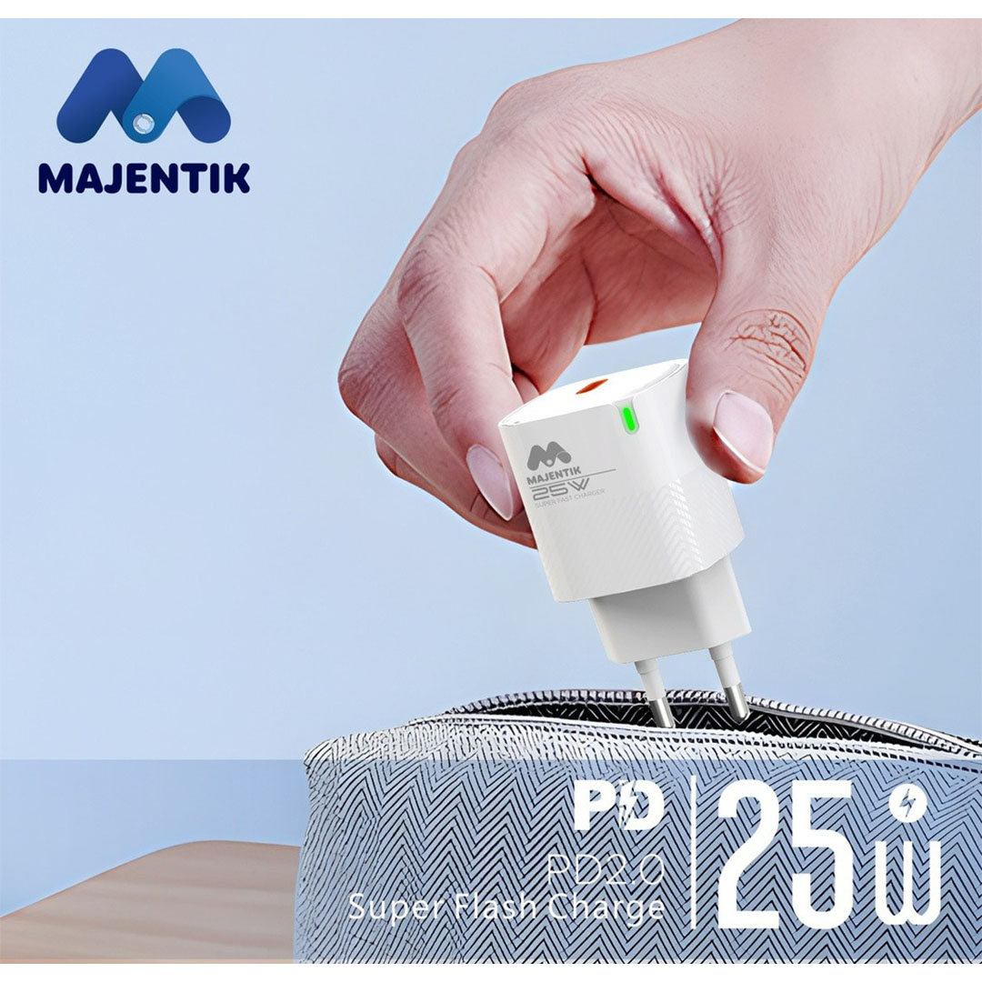 MC-001 رأس شاحن سريع - 25 وات - أبيض