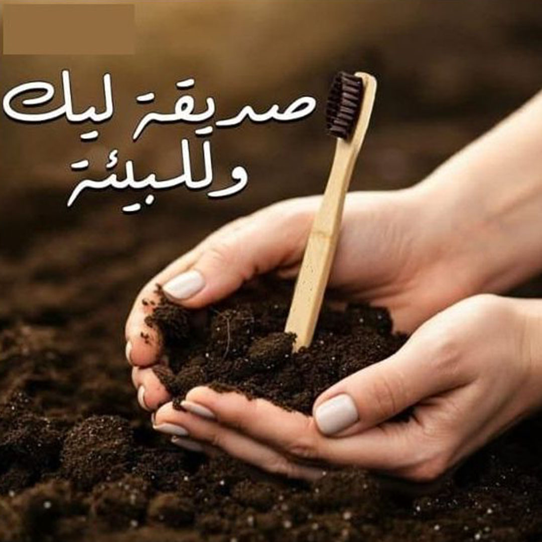 فرشاة أسنان ماجيك كير فحم بدون معجون - بيج