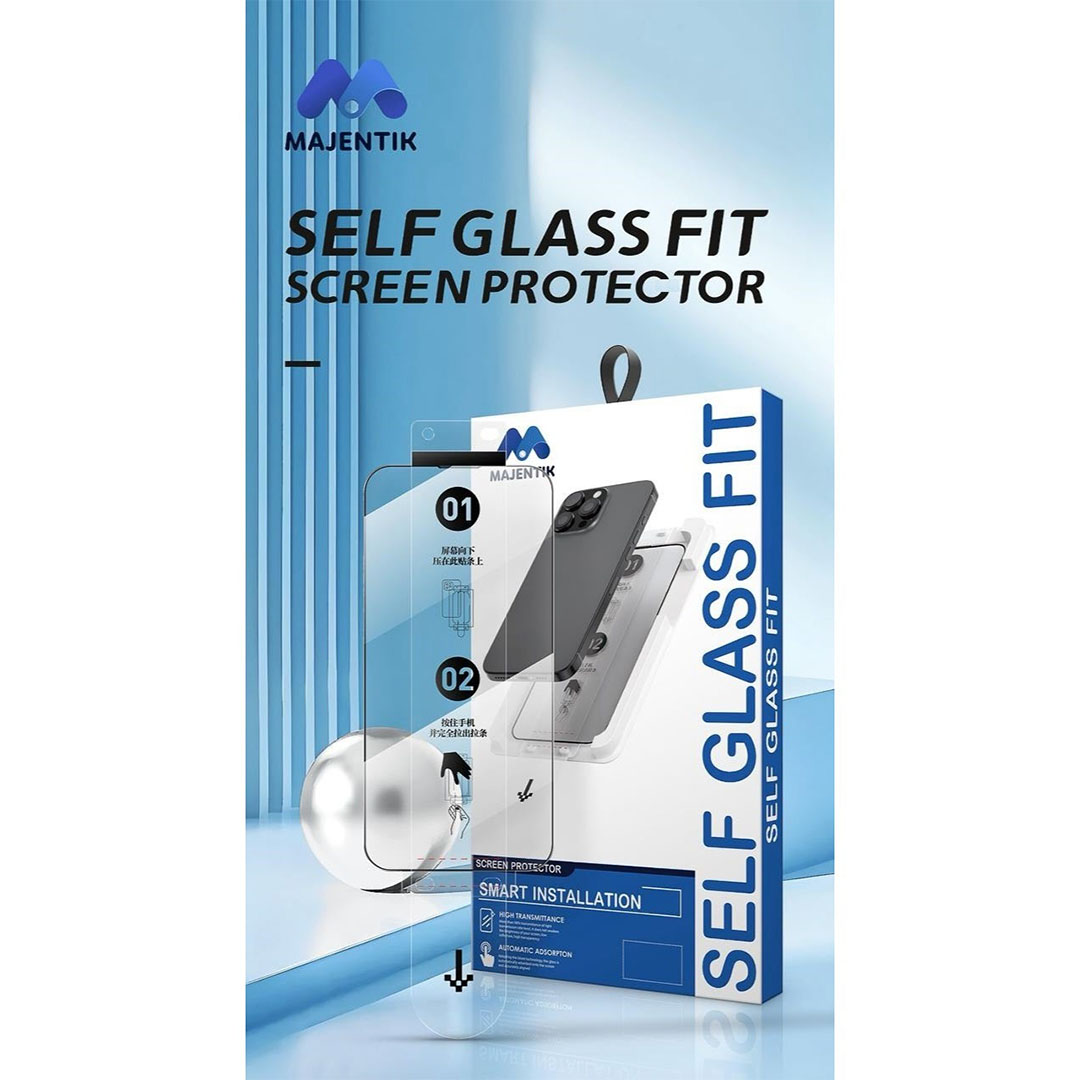 سكرين هاتف زجاج ذاتية التركيب لايفون 16