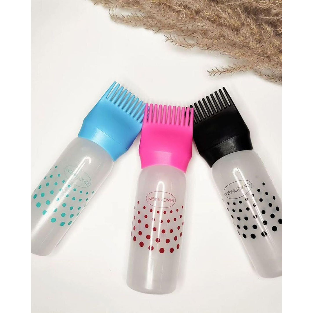 زجاجة توزيع زيت الشعر - 3 قطع