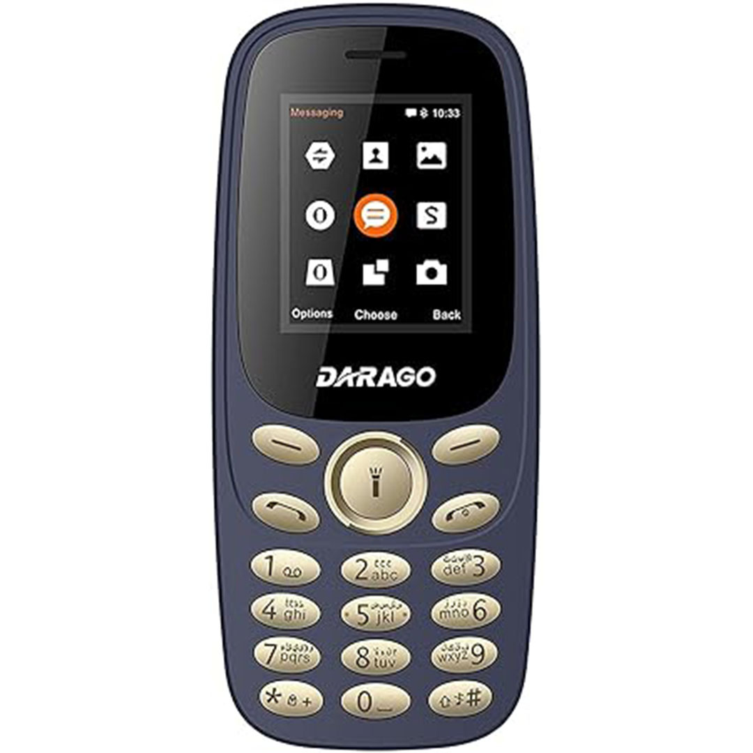 موبايل داراجو D10 ثنائي الشريحة - بدون كاميرا - أزرق