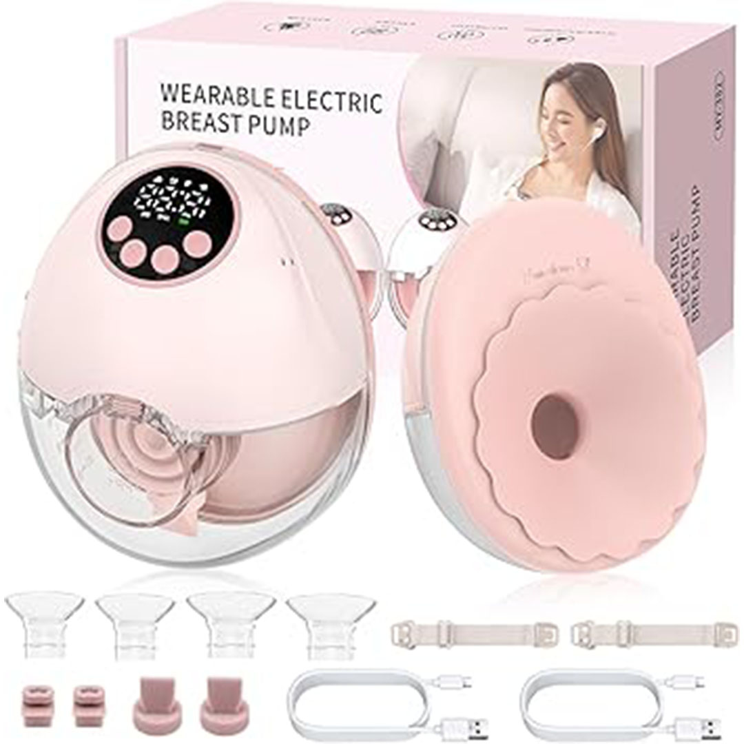 مضخة الرضاعة الطبيعية القابلة لإعادة الشحن - 1200 مللي - 4 أوضاع و12 مستوى