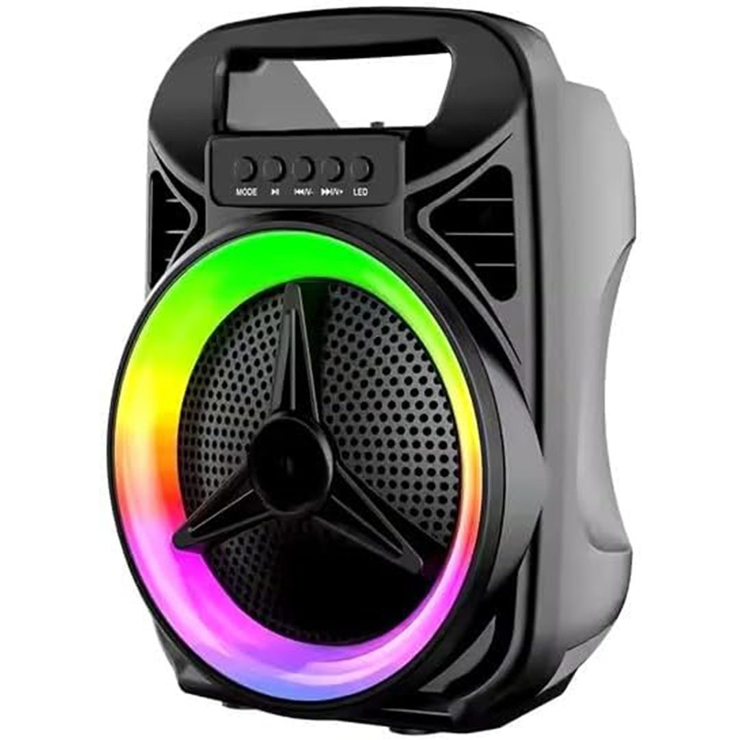 سماعة مكبرة صوت بلوتوث مع دعم كارت ميموري USB - أسود - JL-850