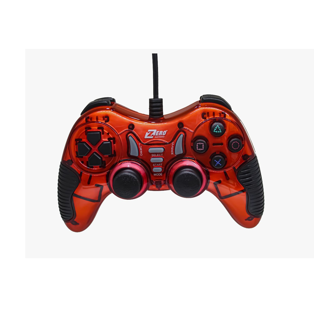 ذراع تحكم الألعاب - أحمر - ZR5001