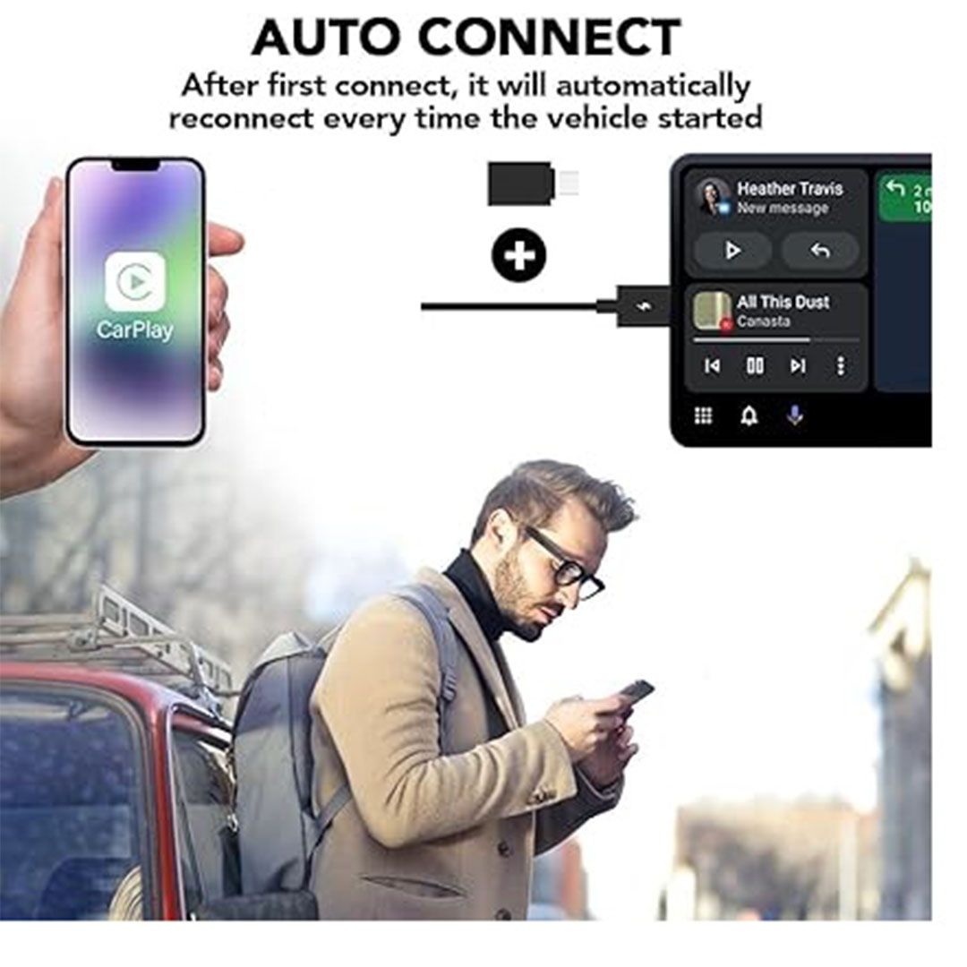 محول ماجينتك اللاسلكي لـ CarPlay وAndroid Auto