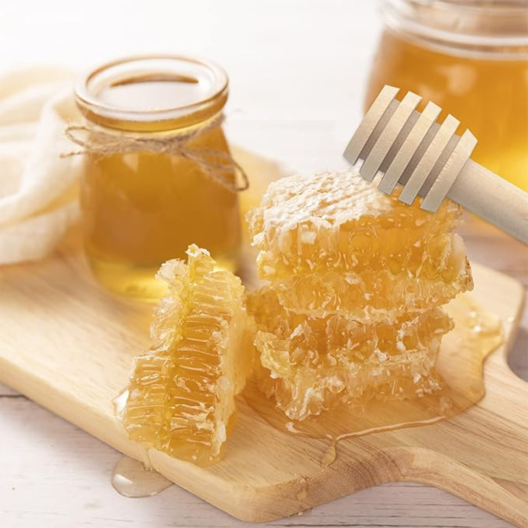 معالق خشب للعسل - 3 قطع