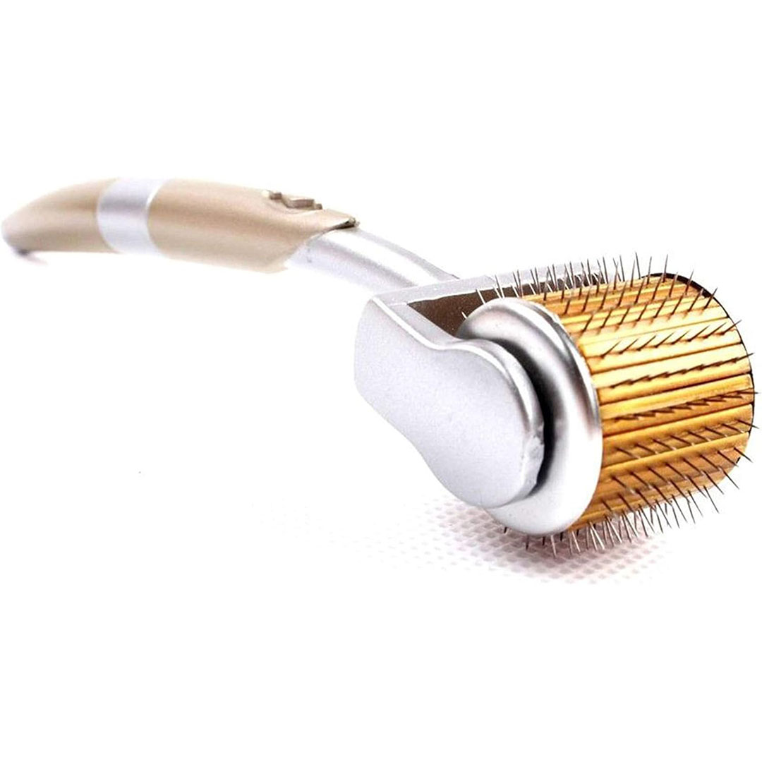 ديرما رولر ذهبي 0.75 + إبرة بثور هدية