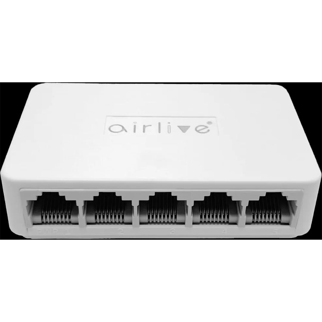 سويتش موزع شبكات اير لايف - 5 منافذ SOHO -1000Mbps Live-5GT