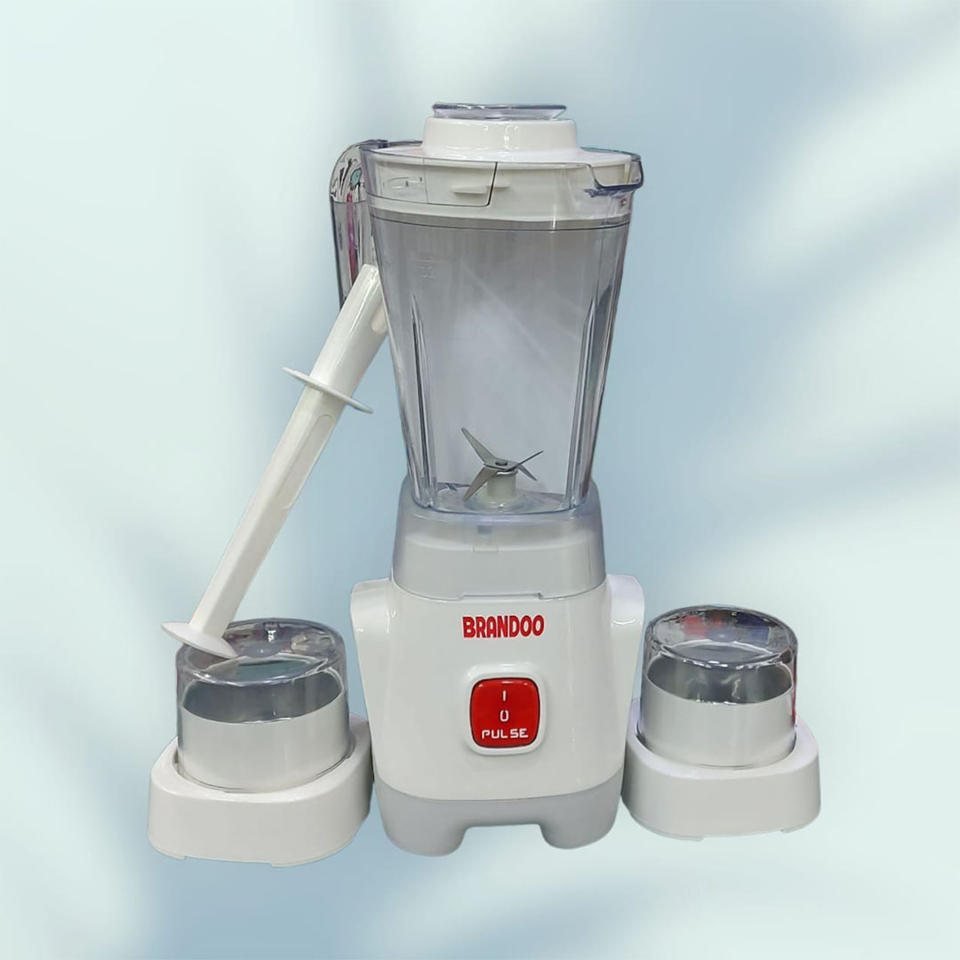 خلاط كامل مع مفرمة ومطحنة من براندو - 400 وات