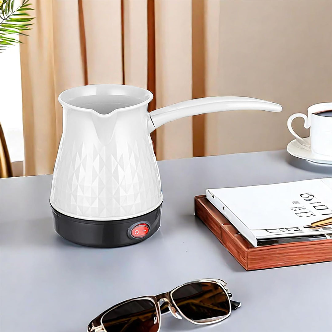 غلاية قهوة وشاي اوشن باور - 600 وات - أبيض