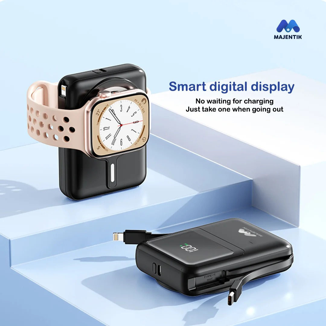 باور بانك ماجينتيك - 10000 أمبير - MJ-28 - أسود