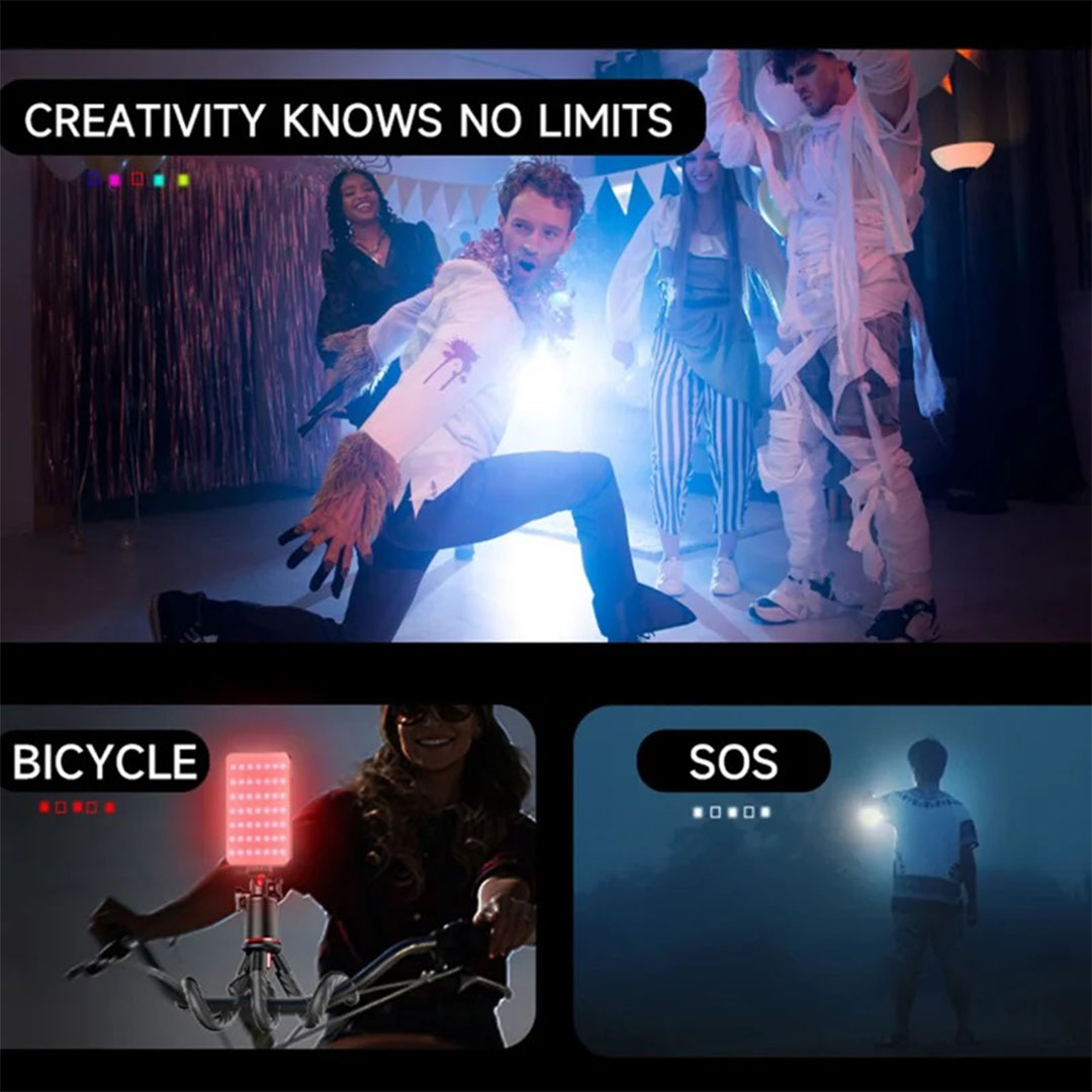 ضوء حلقي احترافي لصناع المحتوى D10S