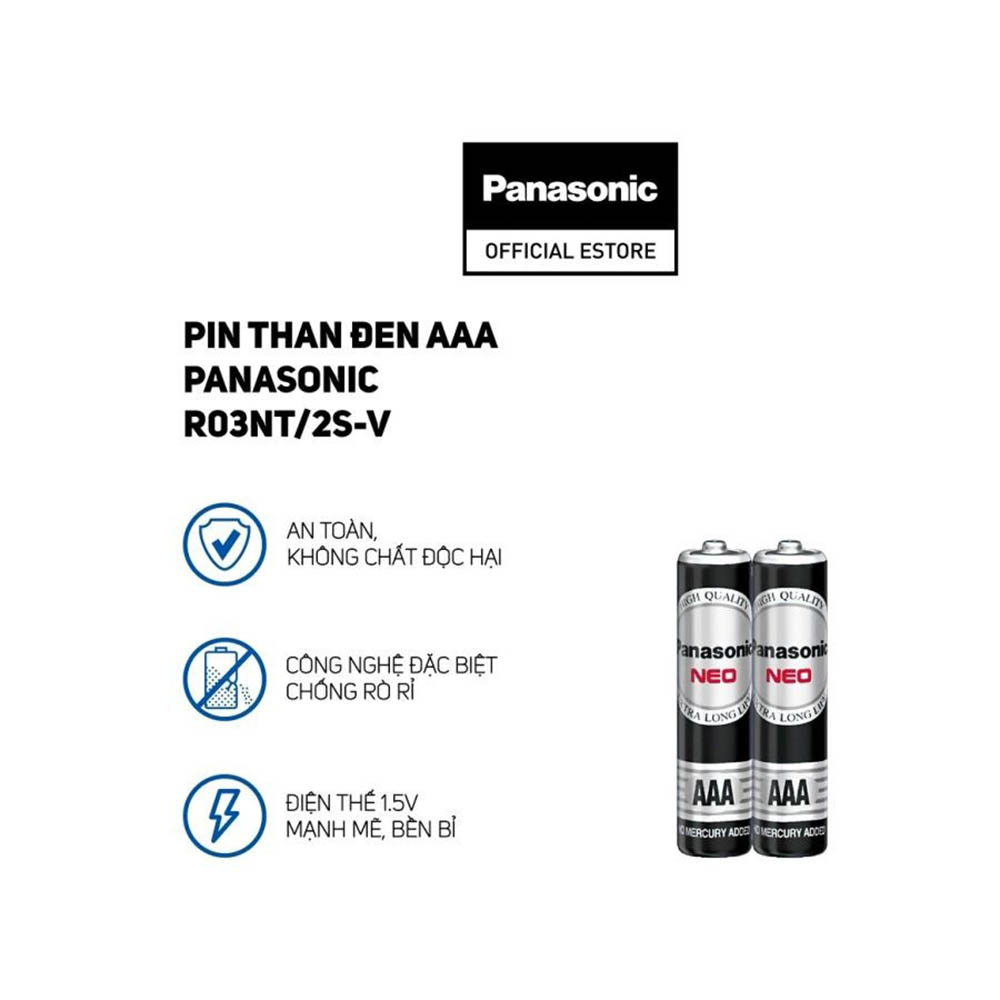 بطاريات AAA باناسونيك - 2 قطعة