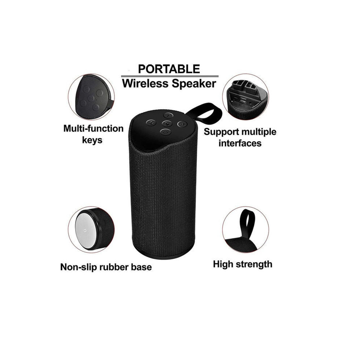 TG113 مكبر صوت لاسلكي - أسود