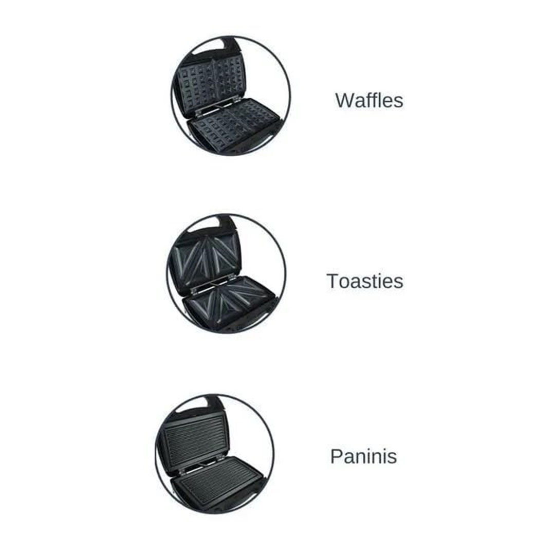 Hma-1011 ماكينة صنع السندوتشات سيتي - 850 وات - أسود