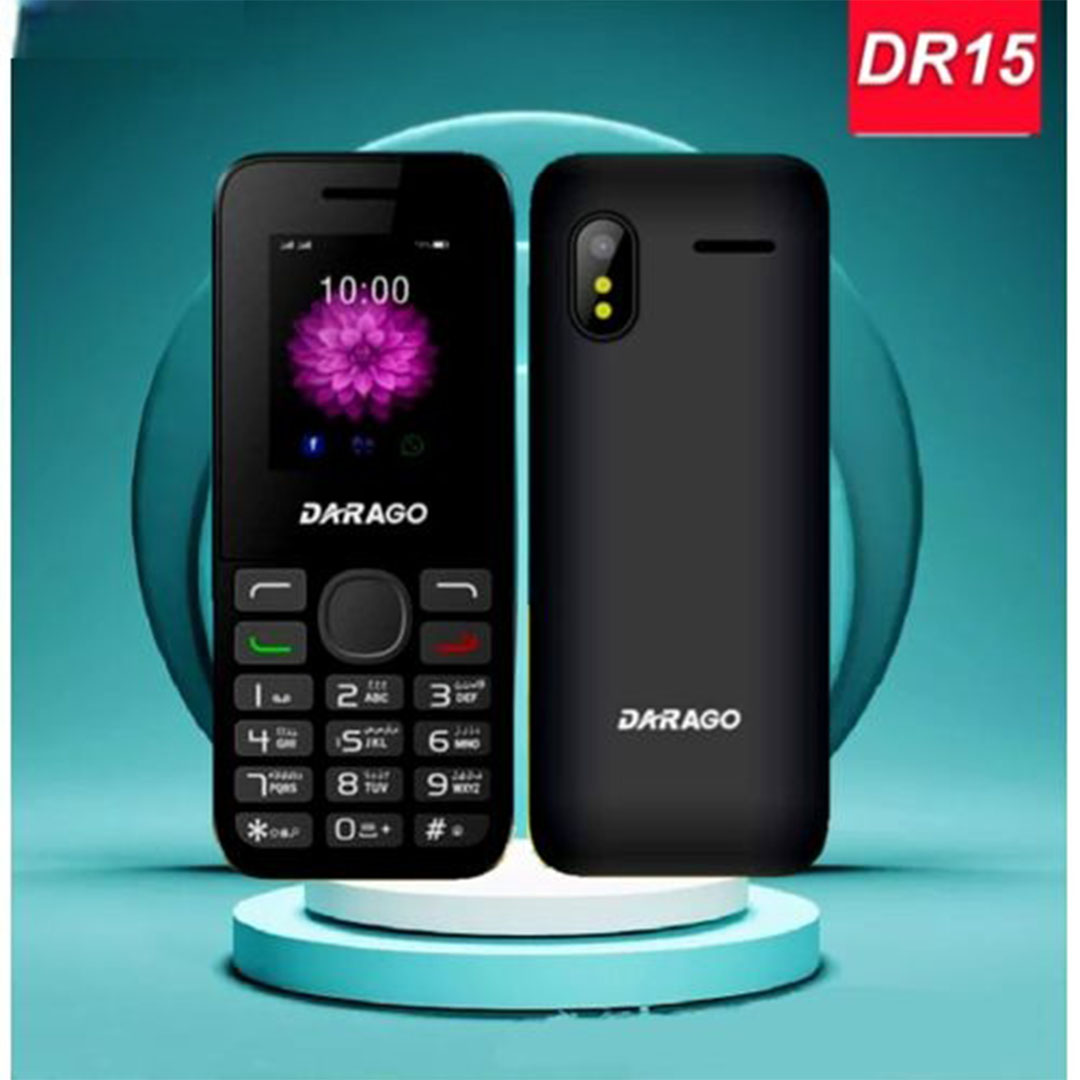 موبايل داراجو DR15 ثنائي الشريحة - أسود