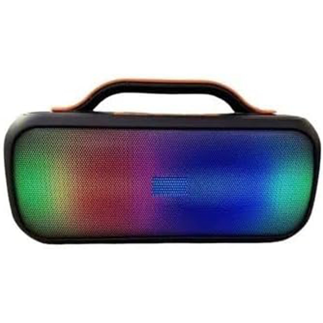 سماعة بلوتوث متنقلة تدعم كارت الميموري و USB - أسود - JL-380