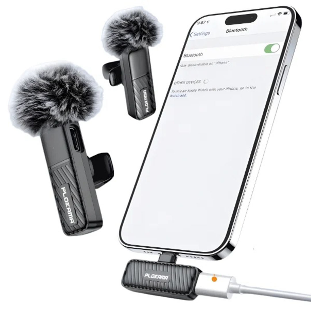 VM20 بلوكاما ميكروفون لاسلكي لافالير - أسود