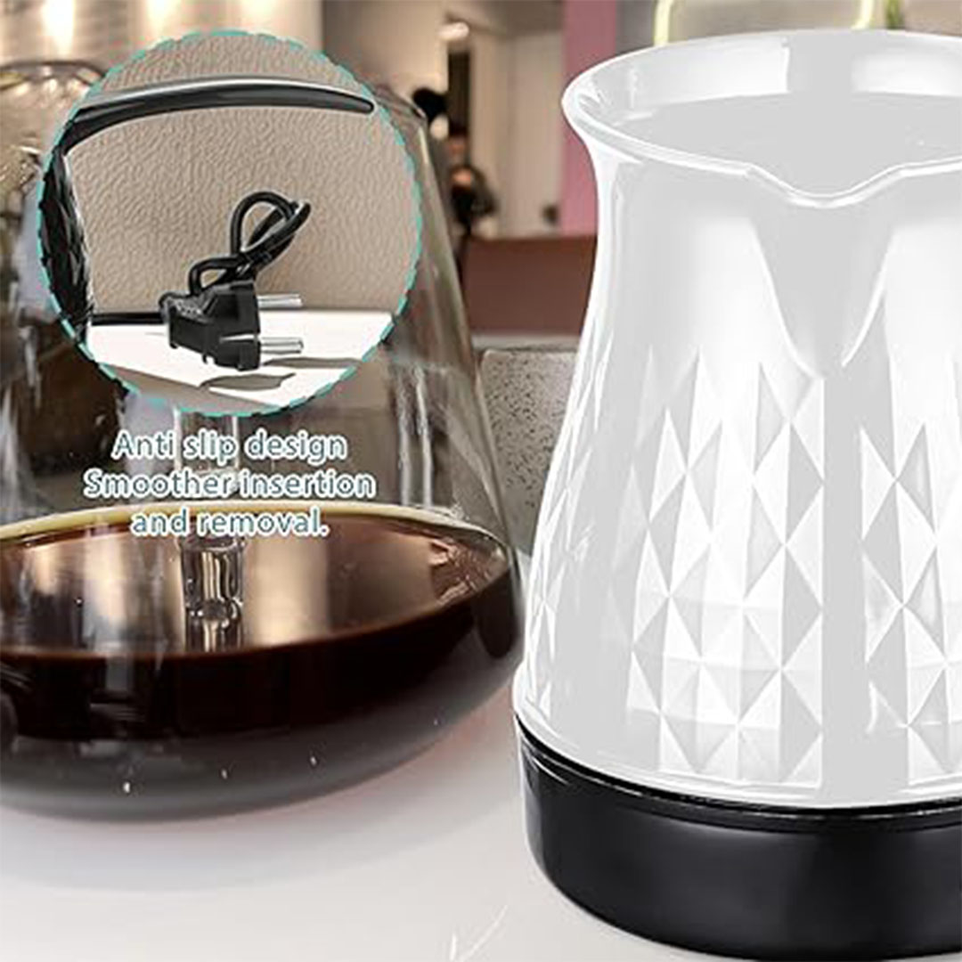 غلاية قهوة وشاي اوشن باور - 600 وات - أبيض