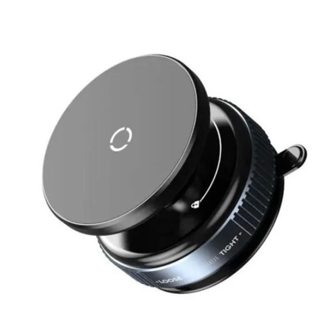 حامل هاتف سيارة مغناطيسي بقاعدة لاصقة قابلة للتعديل بزاوية 360 درجة - متوافق مع حامل MagSafe