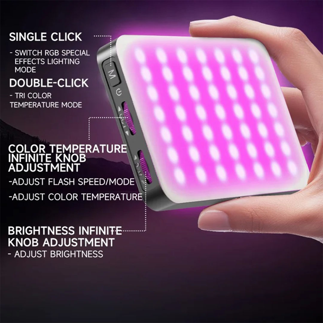 ضوء حلقي احترافي لصناع المحتوى D10S