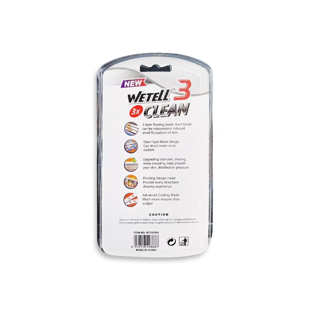 ماكينة حلاقة ثلاثية الشفرات للرجال من ويتيل - WT202503