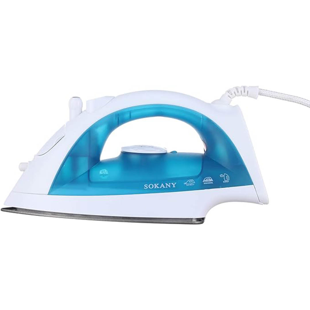 YW-5518 مكواة بخار سوكاني - 1600 وات - أبيض/أزرق