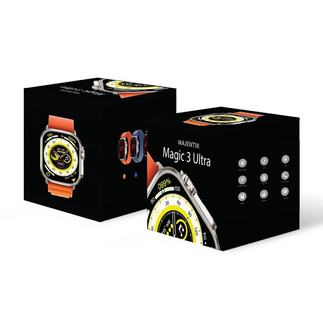 Magic 3 Ultra ساعة ذكية - 2.3 بوصة - برتقالي
