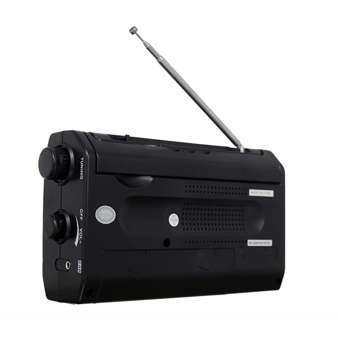 KK-8120 راديو ومكبر صوت - أسود