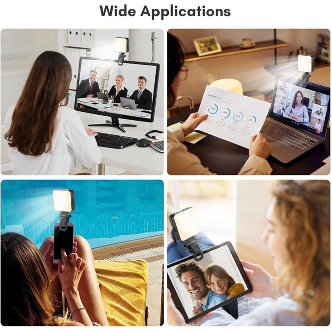 رينج لايت بلوكاما مع مشبك هاتف صغير - U80