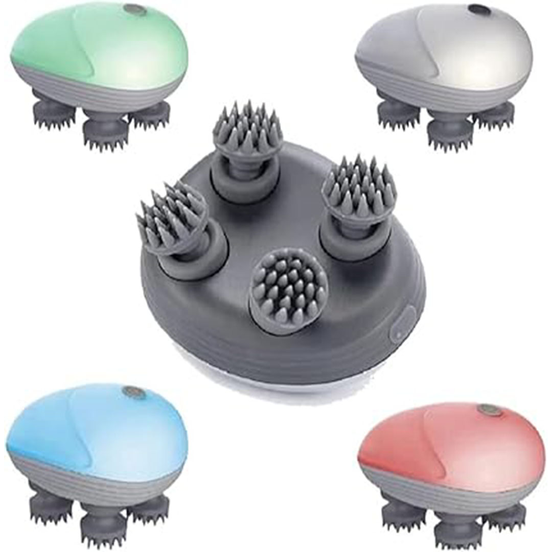 جهاز مساج لتدليك فروة الرأس والرقبة واسترخاء العضلات -ـ 84 عقدة