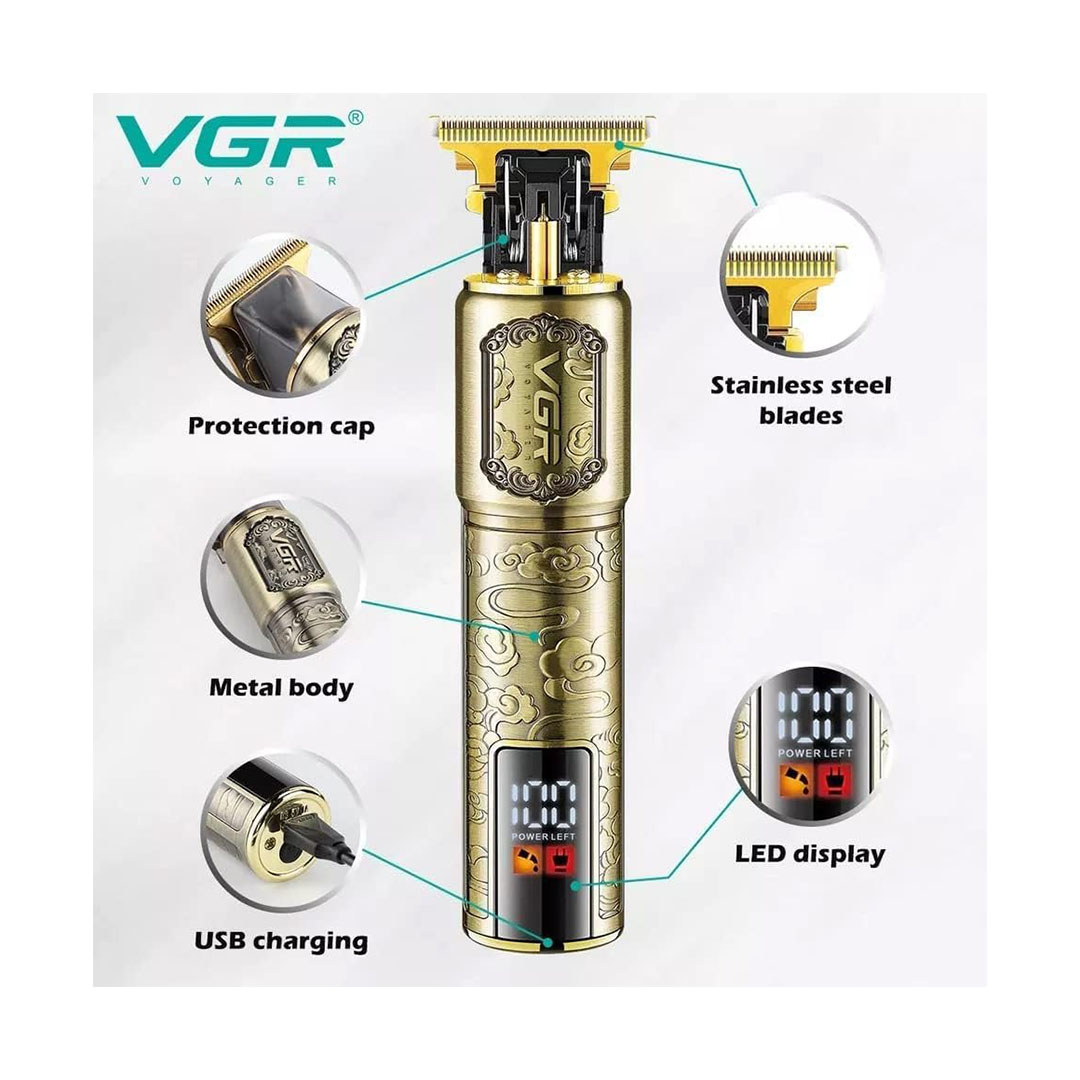 V-073 ماكينة حلاقة الشعر الأحترافية - ذهبي