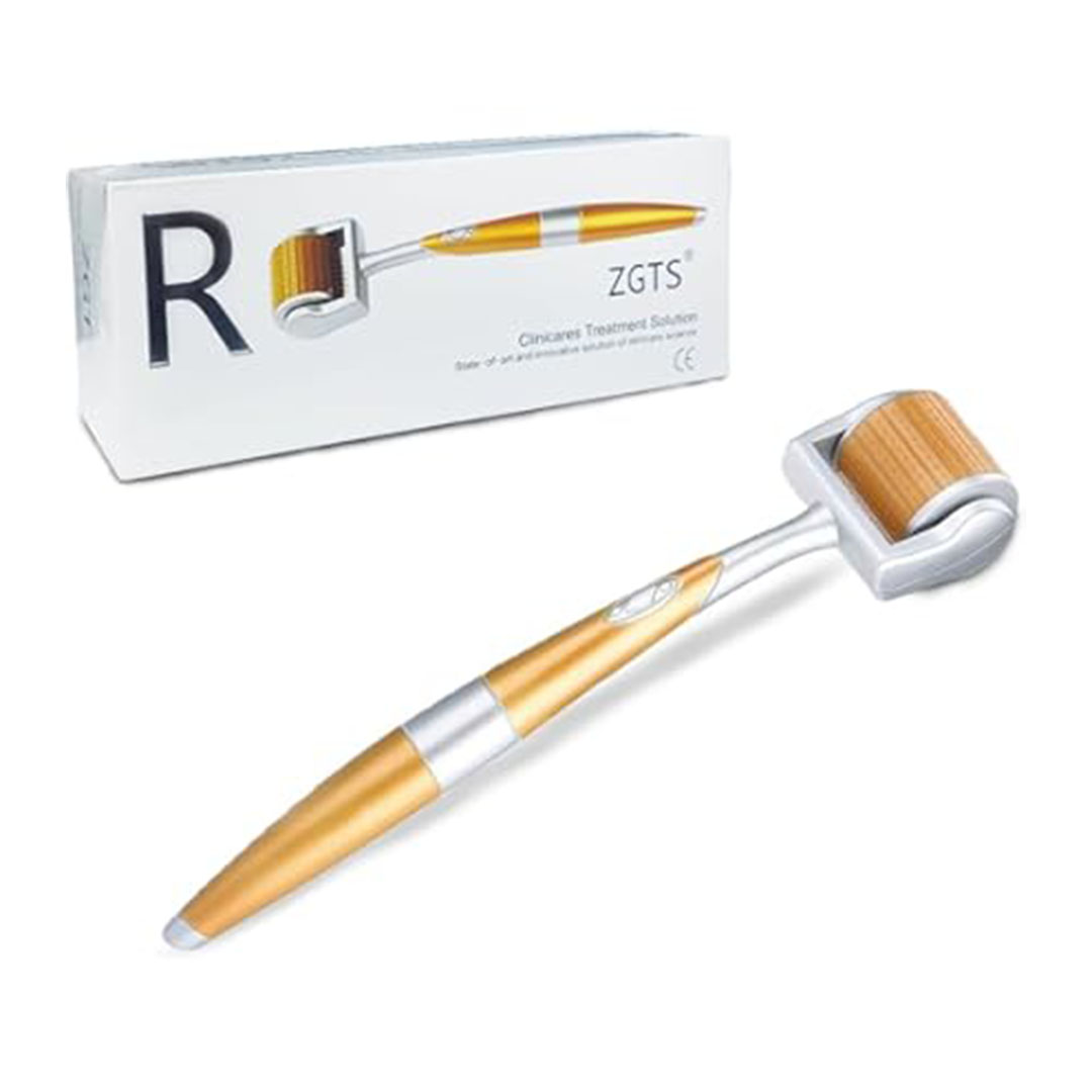 ديرما رولر ذهبي 1.5 + إبرة بثور هدية