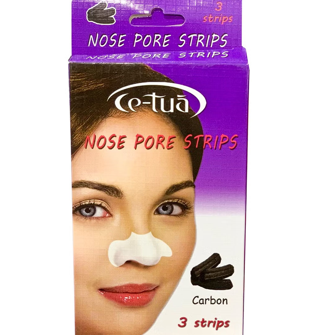 شرائط تنظيف مسام الأنف بالكربون - ٣ شرائط