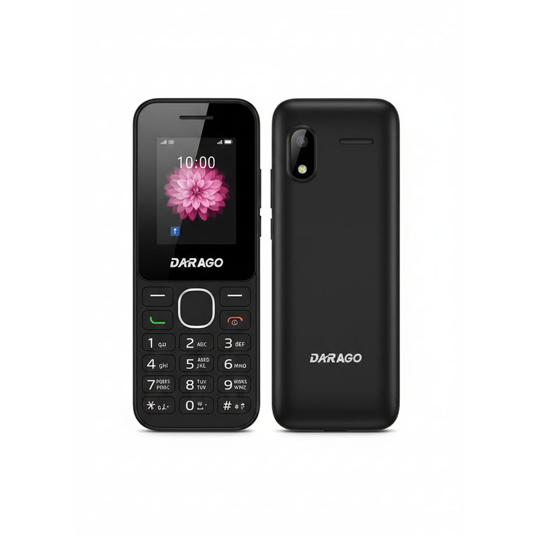 موبايل داراجو DR15 ثنائي الشريحة - أسود