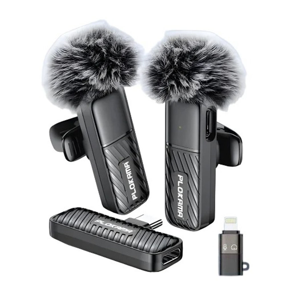 VM20 بلوكاما ميكروفون لاسلكي لافالير - أسود