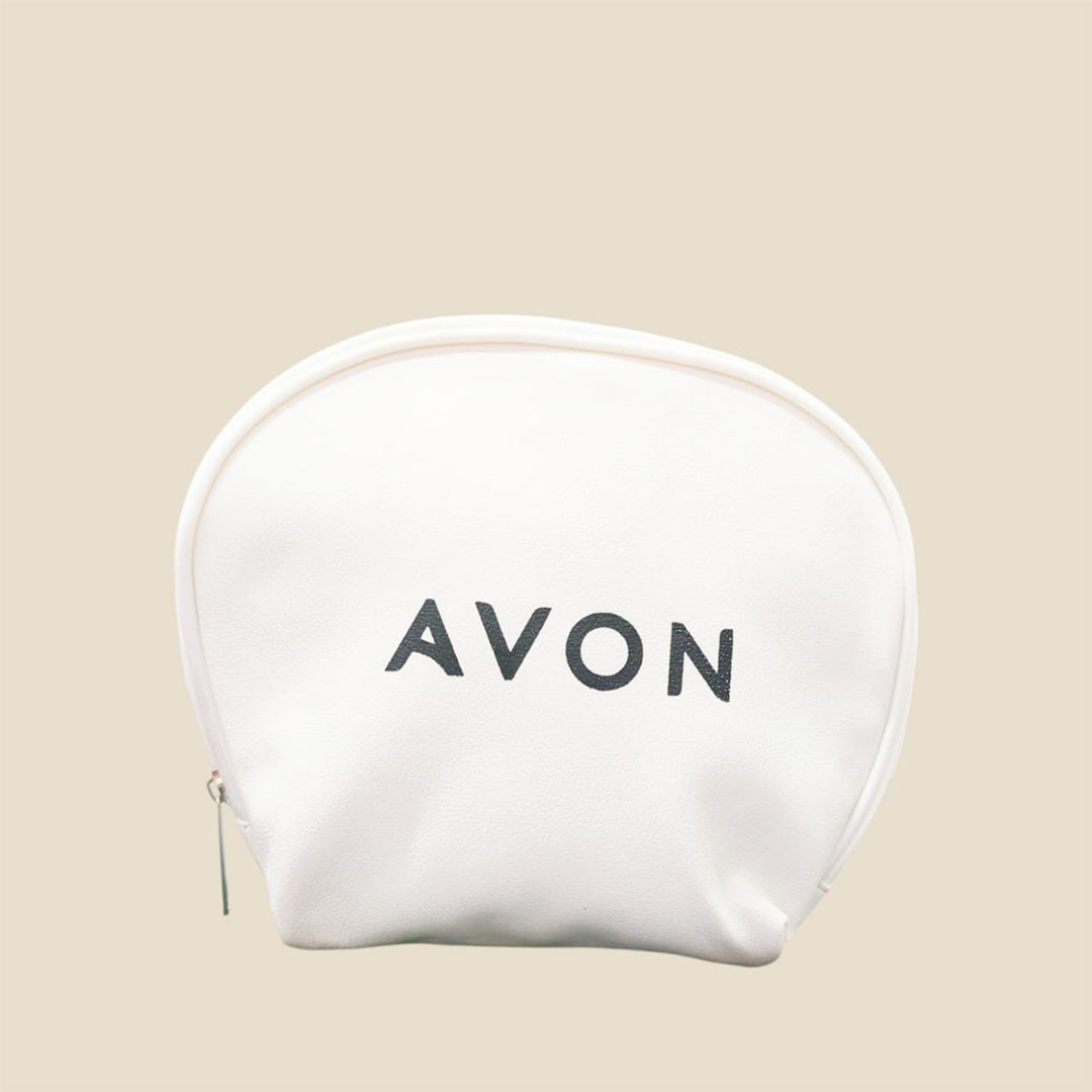 حقيبة مكياج - مبطنة - بيج