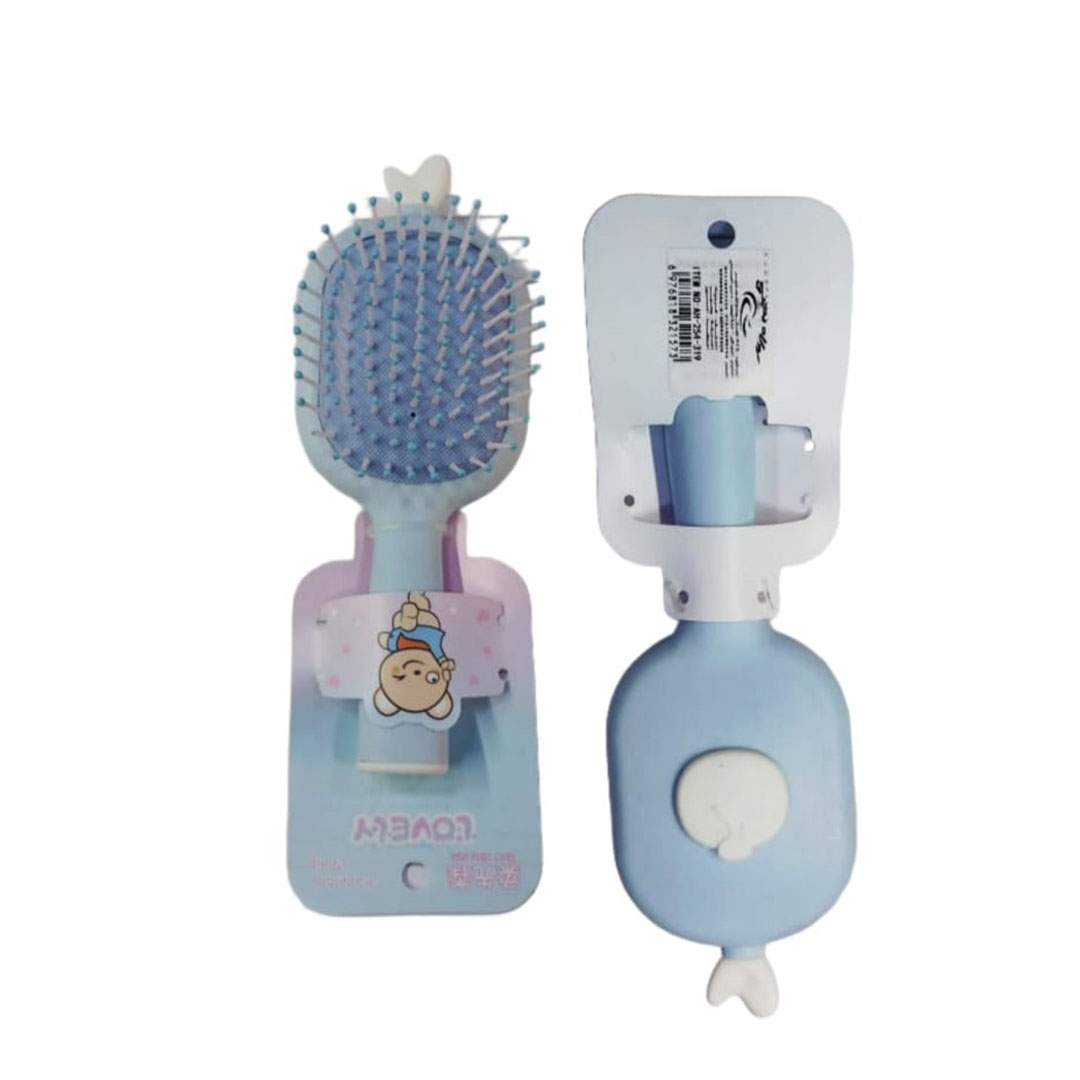 فرشاة شعر فك التشابك السحرية - أزرق