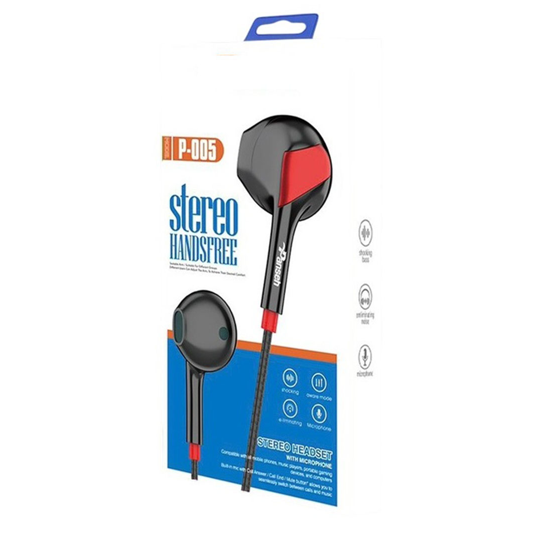 سماعات ستيريو للمكالمات والموسيقى بانسيه - p-005