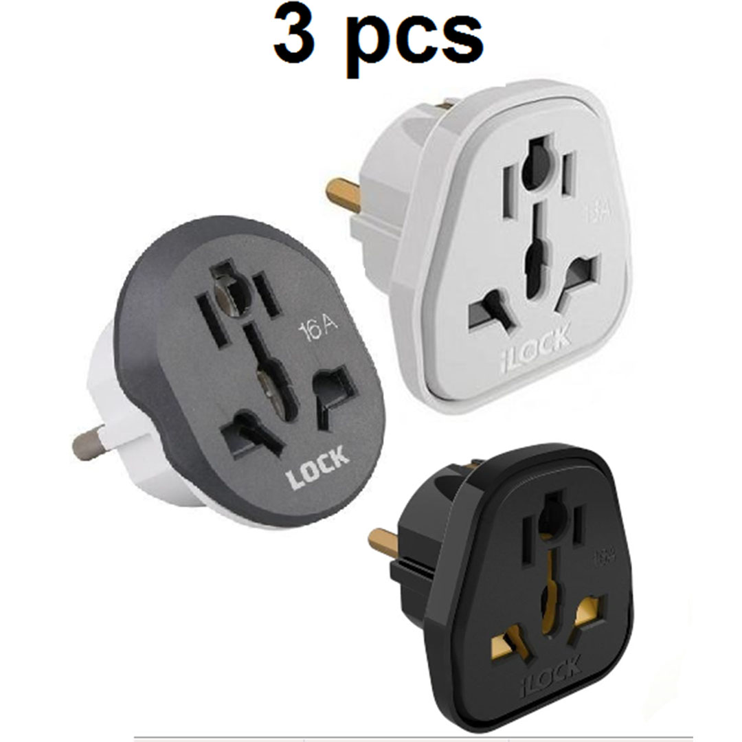 iLOCK فيشة ثلاثية - 3 قطع