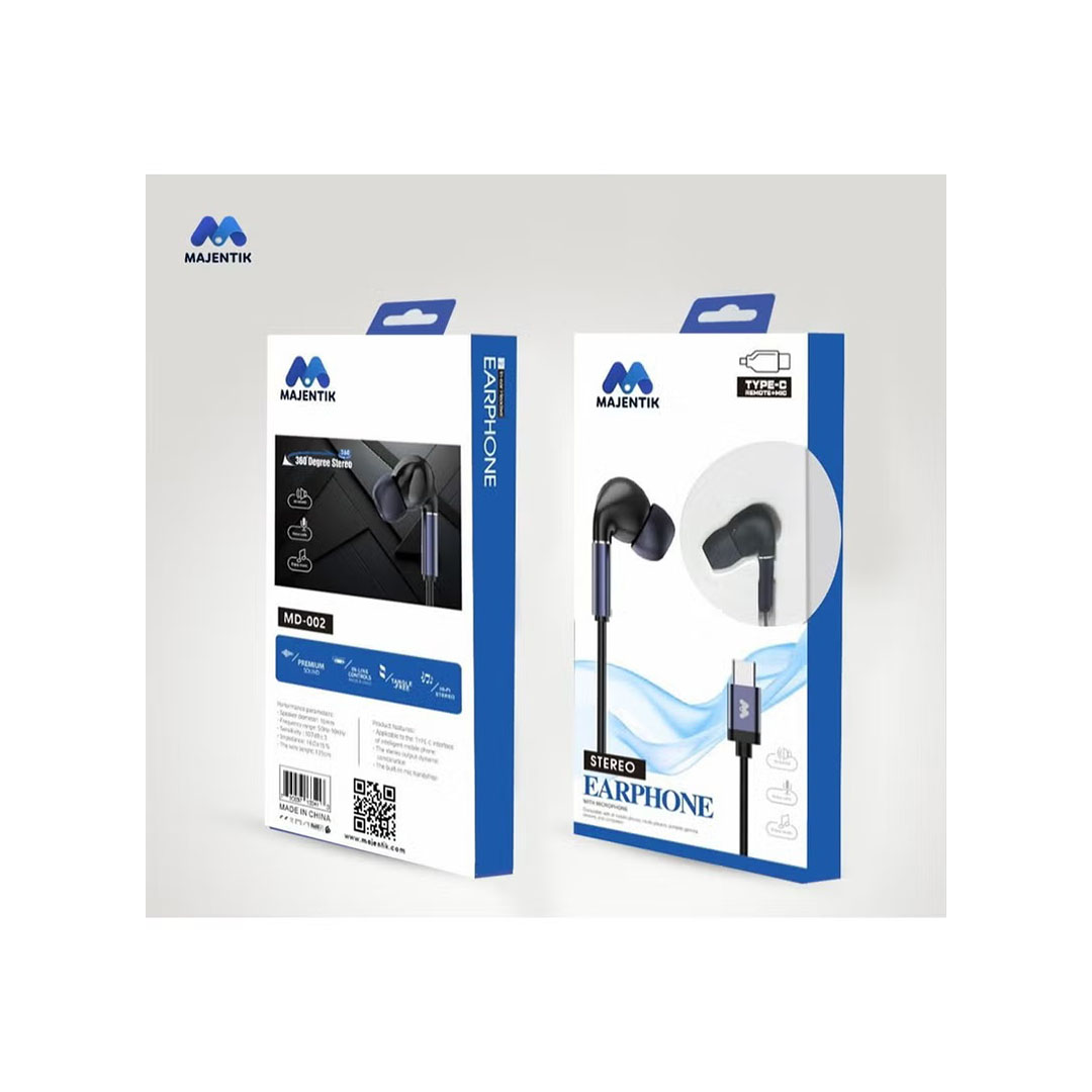 سماعة أذن سلكية تايب سي من ماجينتك - MD-002
