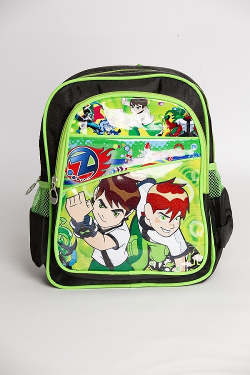 شنطة ظهر للأطفال شكل بن تن - أخضر