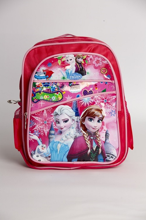 شنطة ظهر للأطفال شكل - Frozen - بينك