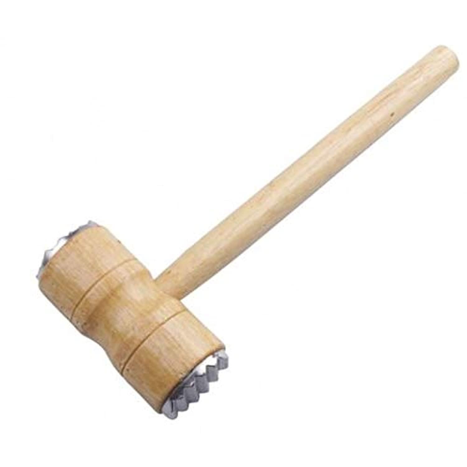 مطرقة لحم خشبيه