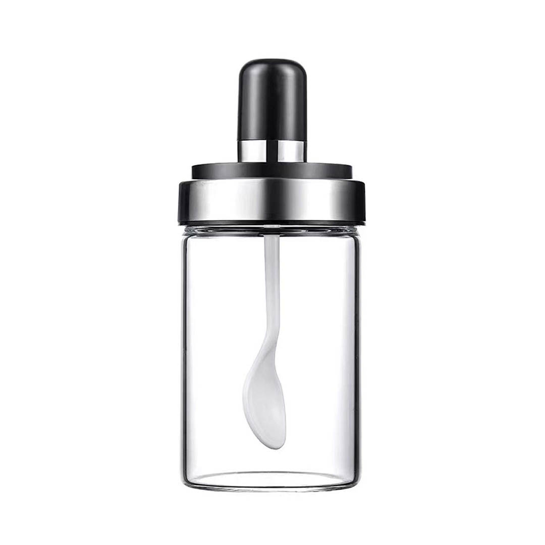 برطمان زجاج بمعلقة