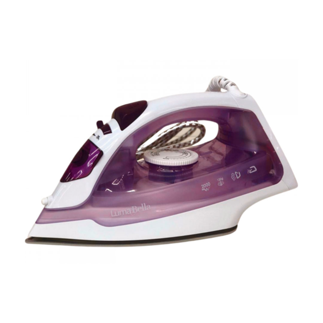 مكواة بخار لوما بيلا الكهربائية - 2000 وات - موف B-6009