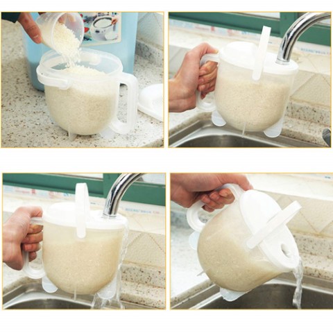 مصفاة الأرز بلاستيك