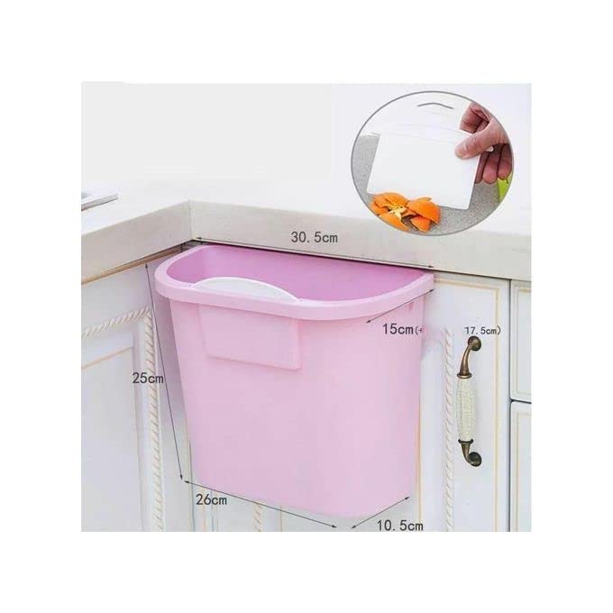 سلة بلاستيك معلقة للمطبخ