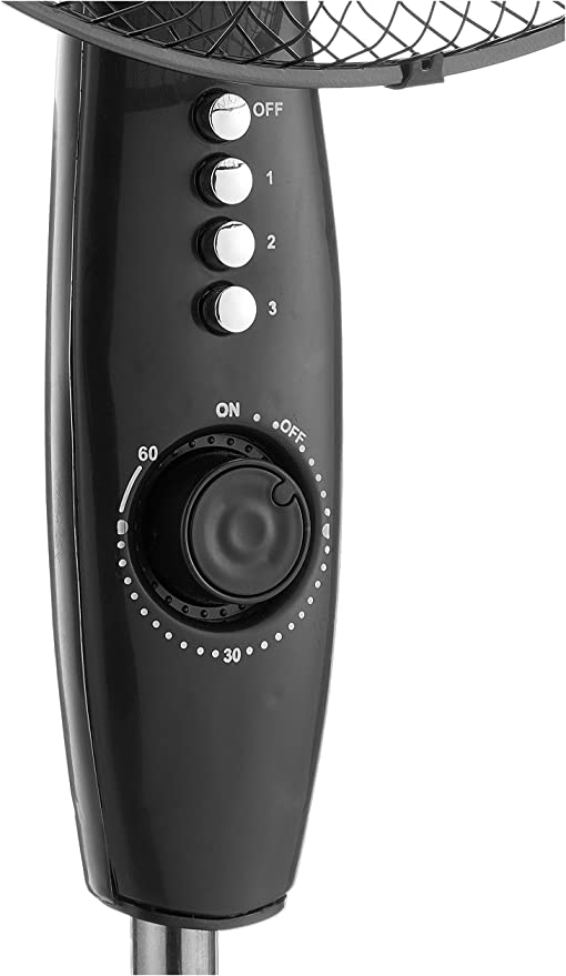 Ak-18S مروحة ستاند عمودية - 18 بوصة - أبيض