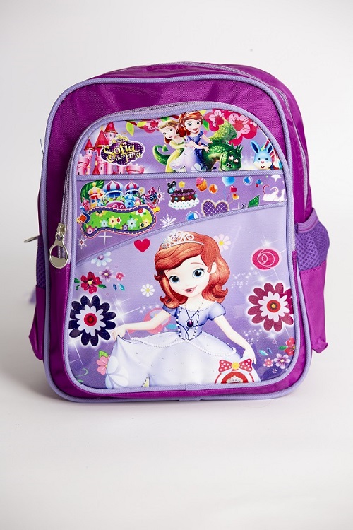 شنطة ظهر للأطفال - الأميرة صوفيا - بينك